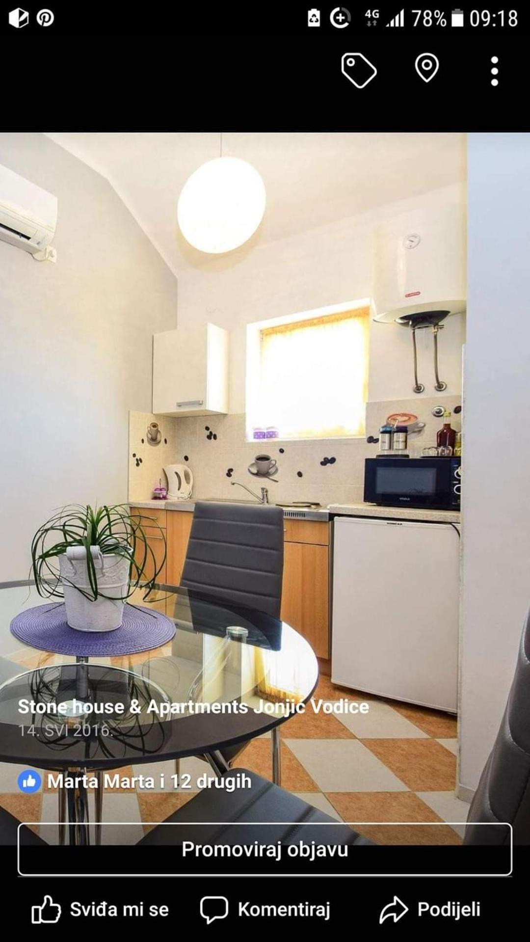 Apartments Jonjic Водице Экстерьер фото